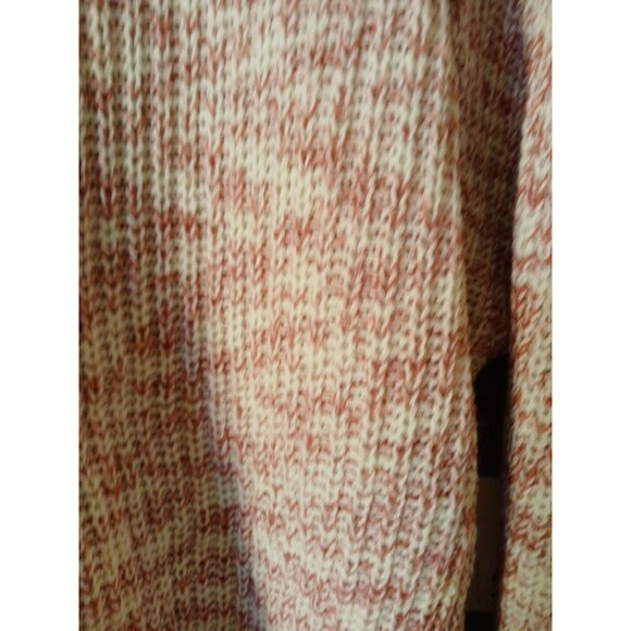 SO Goods For Life WOMENS Med  Long Sleeve Hoodie Cropped Pink/White Marle NWT - Picture 5 of 16